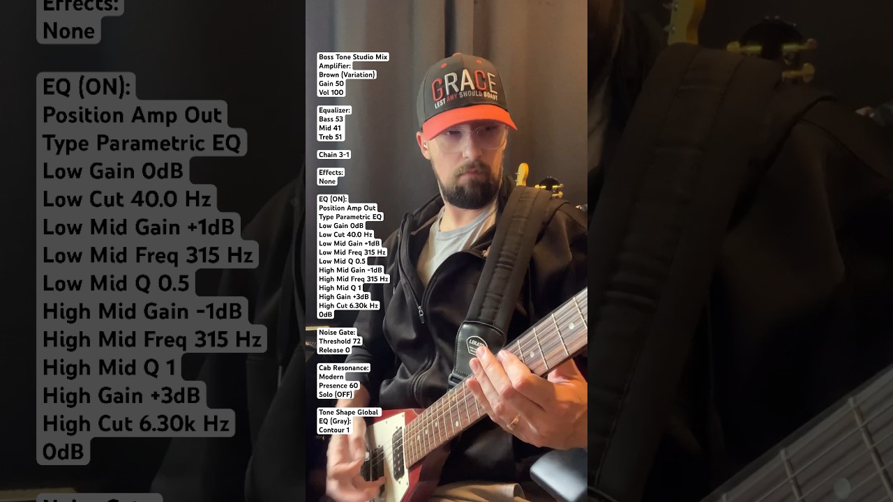 New Boss Katana 50 MkII modern metal tone