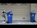 When robot has a life - Trash Day