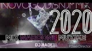 MIX NARODNE MUZIKE 2020 - NOVOGODISNJI MIX Dj RADE