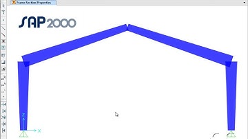 SAP2000 - 06 Nonprismatic Sections: Watch & Learn