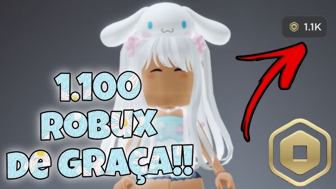 100% REAL COMO GANHAR 2.500 ROBUX GRÁTIS NO ROBLOX!!🧡 