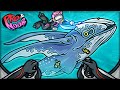 THE GREATEST LEVIATHAN - Pro and Noob VS Subnautica Below Zero! (Glow Whale Fun)