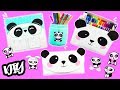 DIY Manualidades KAWAII FÁCILES de PANDA!! Mery