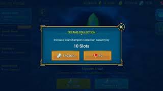 Raid Shadow Legends Mobile Gameplay Summoning Portal