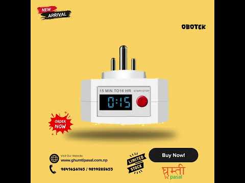 ⏱️🔌 **Programmable Countdown Timer – Smart Power Control Made Easy!**