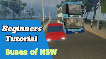 Tutorial For Beginners | Buses of NSW