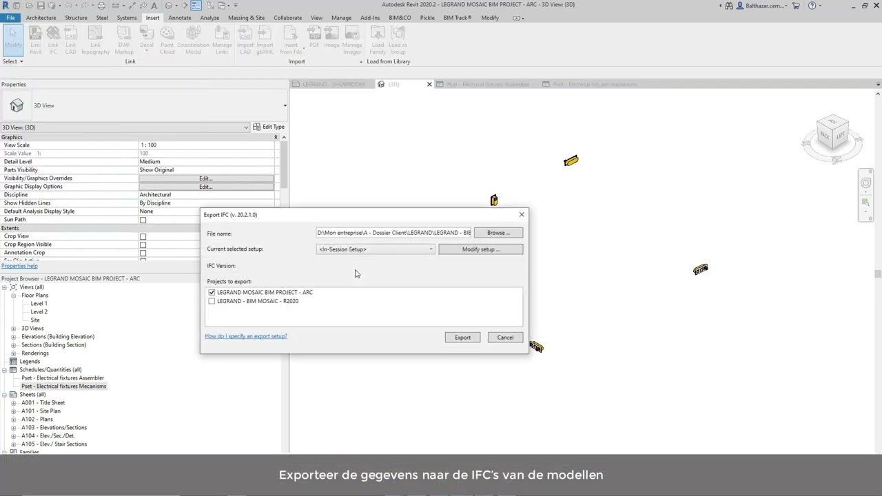 functie Roos Pence BIM Tutorial: Materiaallijsten en IFC exports met Autodesk Revit - YouTube