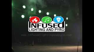 Pyro Demo -Theatrical Mine - Infused Lighting and Pyro
