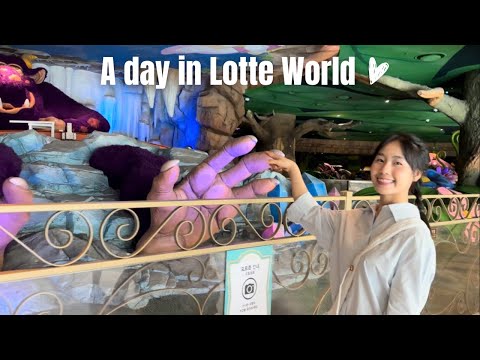 VLOG I đi chơi Lotte World cùng mình I nhật kí du học Hàn Quốc 𓆩♱🤍₊˙ 🧸 ♡♱𓆪