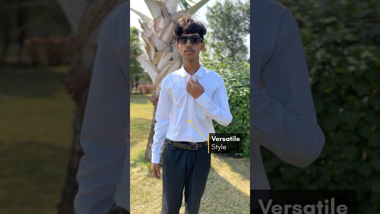 Discover the Luxury of 100% Giza Cotton Solid Shirts: Comfort Meets Style