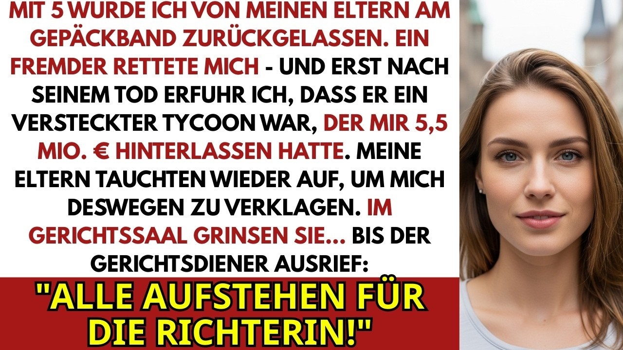Die Vorladung traf mich genau zwei Tage nach dem Tod meines Vaters ein. Ich öffnete den Umschlag und brach auf den Verandastufen zusammen: Meine leiblichen Eltern – die mich mit fünf Jahren am...