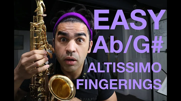 altissimo "g# & Ab" alto sax // ancient, Ted Nash,...