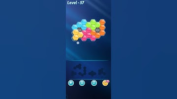 Block! Hexa Puzzle | Rainbow A - Level 57 | Walkthrough