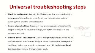 Optimum Cable Box Error Codes – Meanings, Causes and How to Fix Them