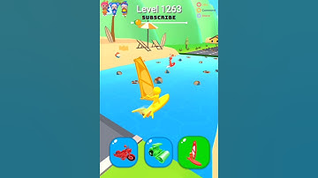 Shape-shifting Funny Race Gameplay new hyper casual game Level-1263 #shorts #gameplay #shapeshifting