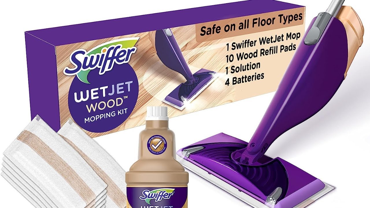 How To Use A Swiffer Wetjet (Easy Tutorial)... - YouTube
