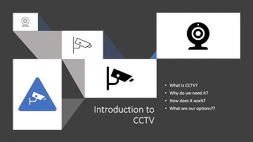 Introduction to CCTV  (Video Surveillance)