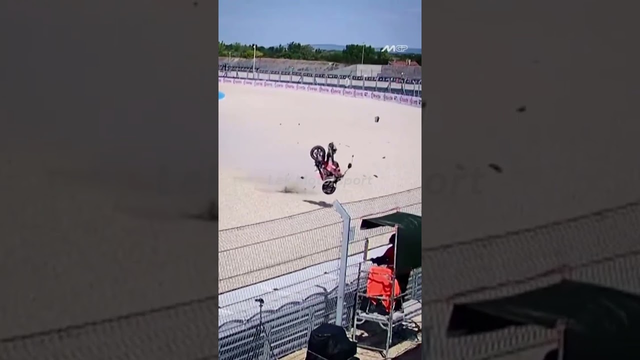 Big crash Pedro Acosta 😱