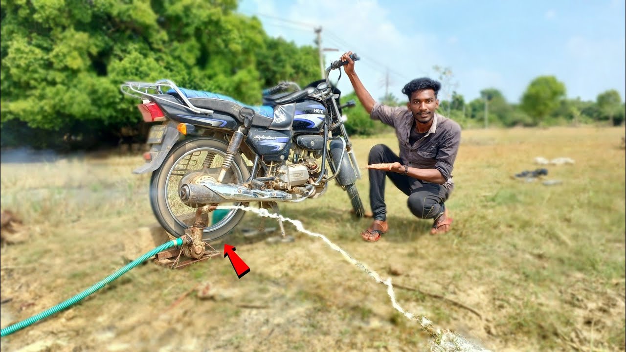 Bike Powered Water Pump Making இனி Current இல்லாமலும் Water Pumbல