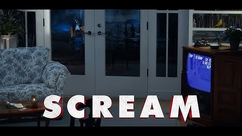 Scream | Horror Ambience | 1 Hour Version (is Ghostface somewhere in the house?)
