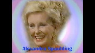 Guiding Light - The Character Profiler - Alexandra Spaulding: The Early Years