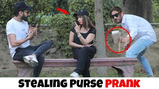 Stealing Purse Prank on Cute Girl ❤️ With A Twist Part 4 - Epic Reactions 😂😂