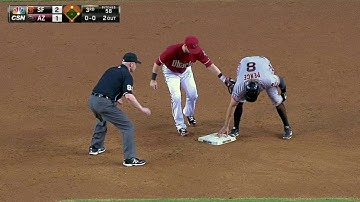 SF@ARI: Pence smokes RBI double down left-field line