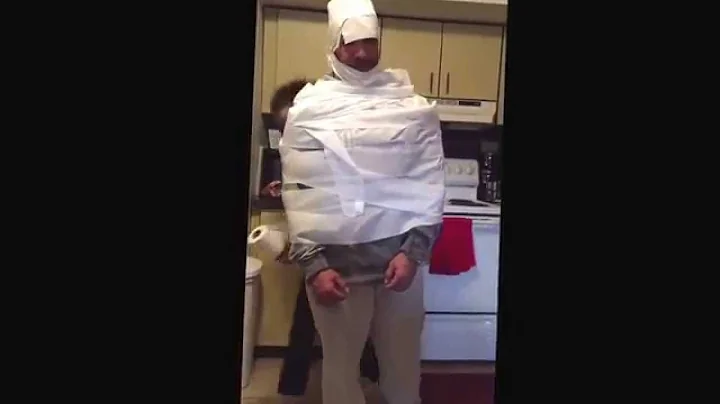 Destiny making her dad into a mummy 2015