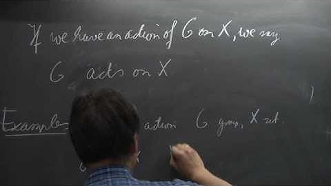 Abstract Algebra - Lothar Göttsche - Lecture 04