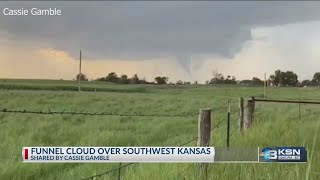 Storm reports: Parts of south-central Kansas in severe thunderstorm watch