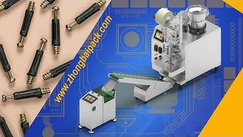 Small Part Packing Machine, Hardware Part Counting Packaging Machine