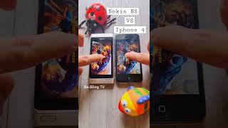 Nokia N8 vs Iphone 4 in 2023 #shorts #nokia #iphone #games screenshot 3