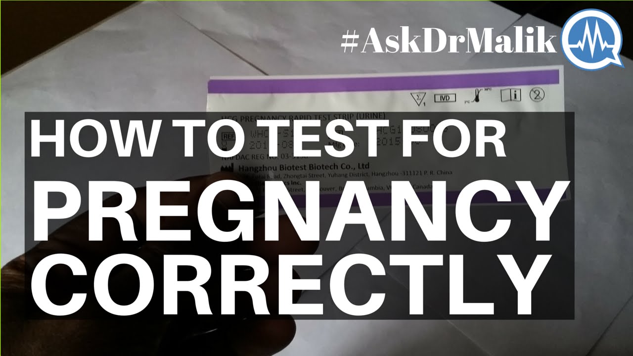How To Use Pregnancy Test Strip Correctly Avoid Common