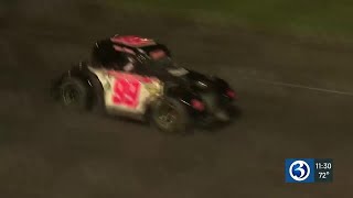 13-year-old girl is tearing up the race track at Waterford Speedbowl
