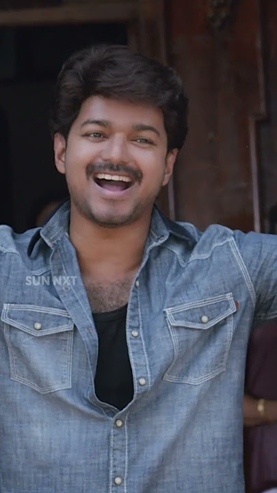 Thalapathy's Power Packed Smile🔥 #thalapathyvijay #keerthysuresh #sunnxt #bairavaa #shorts