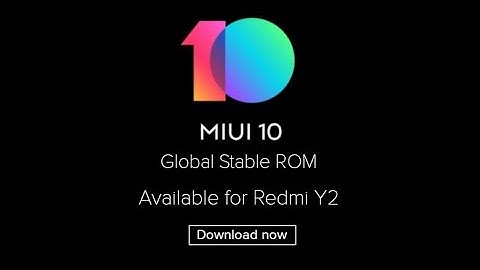 Miui 10 Global Stable 10.0.1.0 for Redmi Y2 is here!!!