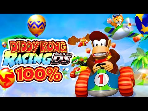 Diddy Kong Racing DS - 100% Longplay Full Game Walkthrough Guide (Less Loading Times)