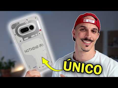 En TEORIA es el PEOR por 350€, pero ME ENCANTA | Nothing Phone (4a)