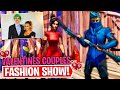 *FORTNITE COUPLES* Fashion Show! Skin Competition! | BEST DRIP, COMBO & EMOTES WINS!