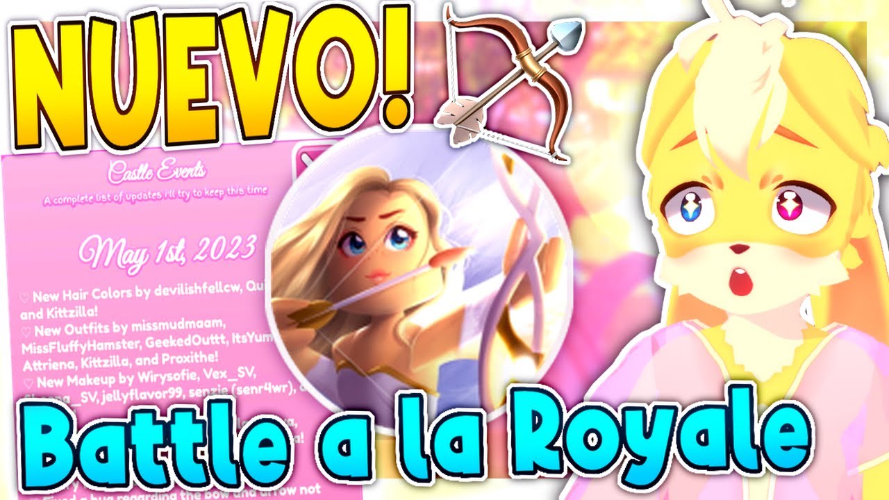NUEVA ACTUALIZACÓN DE BATTLE A LA ROYALE! 🏹| Royale High En Español 🌟 ...