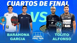 Ultimate Pádel Tour: TOLITO A./ALFONSO vs BARAHONA/GARCIA  full resumen 2024