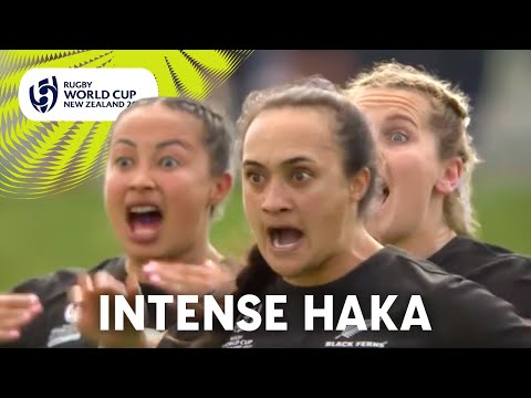 New Zealand perform their most INTENSE Haka!