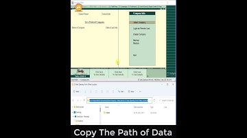 Tally_Trick_2 👍Access Your Data From Any Other Locations |👍# Tally #Excel #Expert @MSCB Solutions