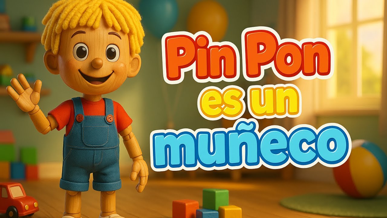 Pin Pon es un muñeco | Canciones infantiles Clasicas 🧸 | Canciones ...