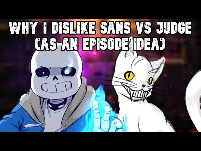 DEATH BATTLE [FIGHT] - Sans VS The Judge by McGasher on DeviantArt