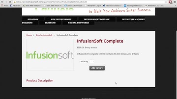 Storefront vs Shopping Cart in Infusionsoft