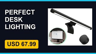 monitor light bar under $70 changes your desk setup