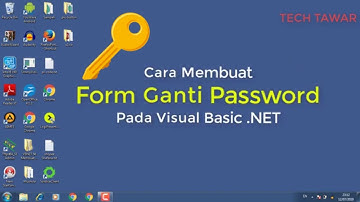 VB .NET - Cara Membuat Form Ganti Password