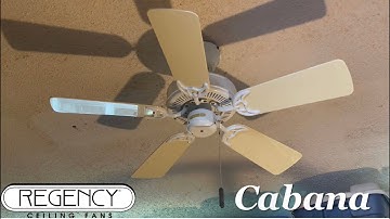 36" Regency Cabana Ceiling Fan (Testing Rig)