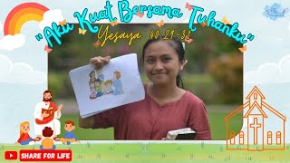 CERITA SEKOLAH MINGGU 25 Februari 2024 - Yesaya 40:29-31 #sekolahminggu #yesus #sundayschool